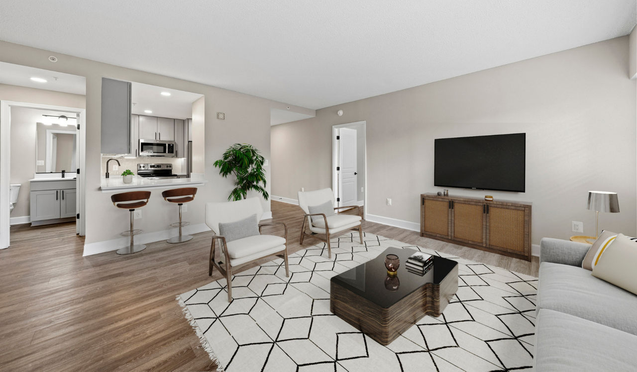 The Residences at Capital Crescent Trail - Chevy Chase, MD - Living Room