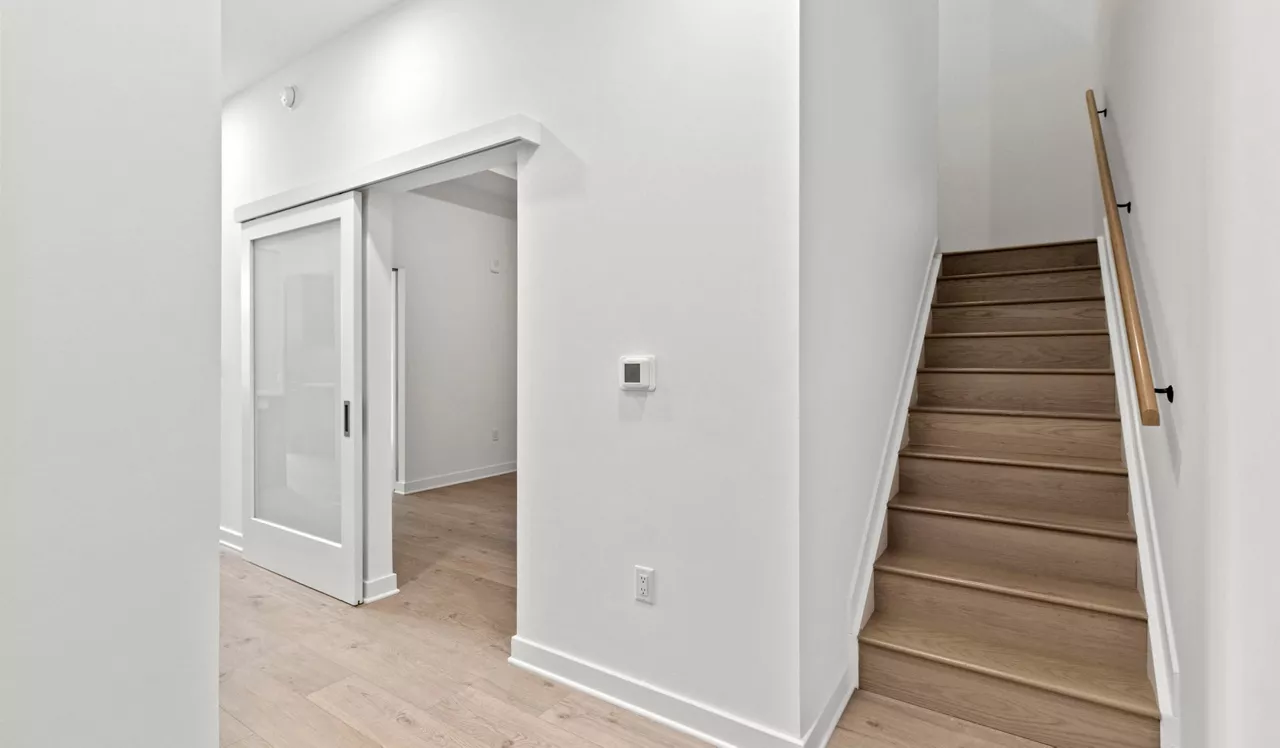 The Elm - Bethesda, MD - Hallway and Den