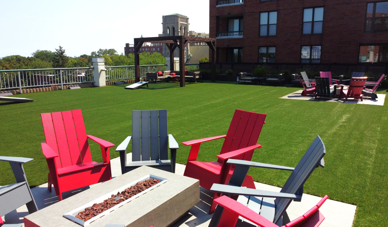 Evanston Place - Evanston, IL - firepit