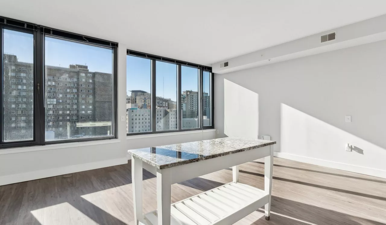 Flats 8300 - Bethesda, MD - livng room
