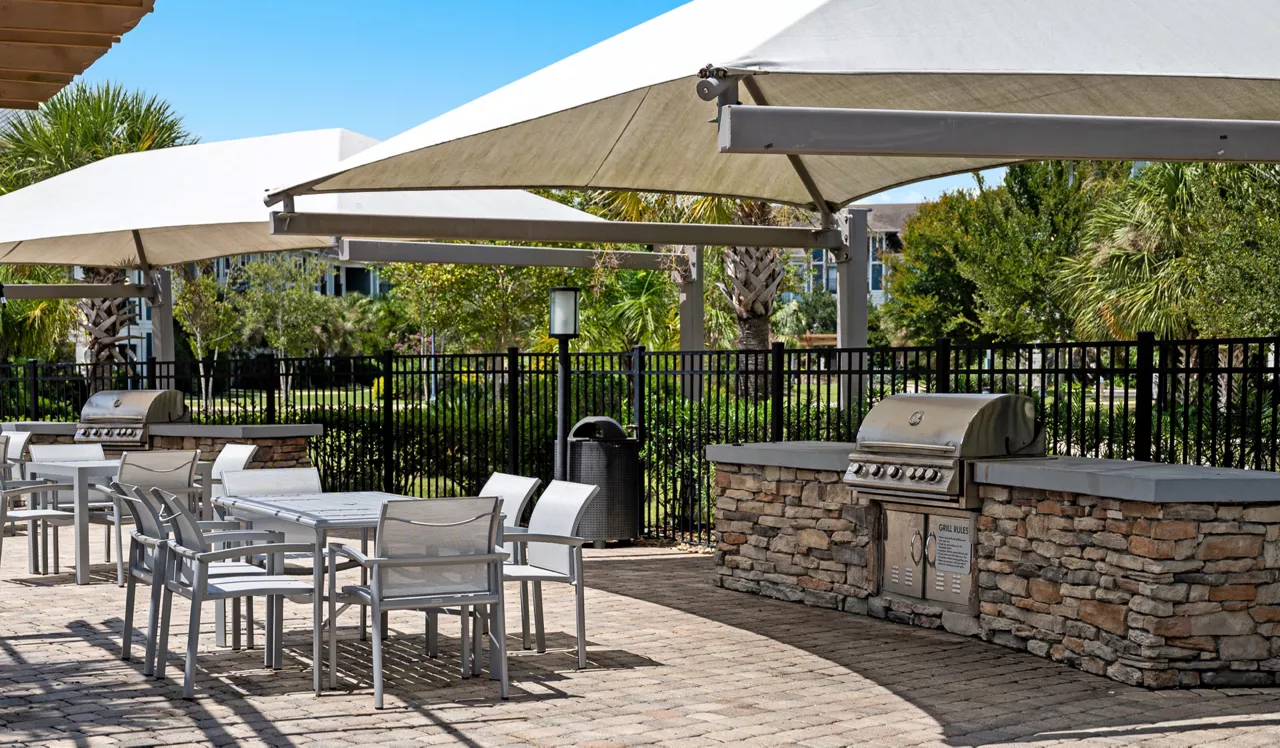 Sorrel & Lux at Sorrel in Jacksonville, FL - Grill Area
