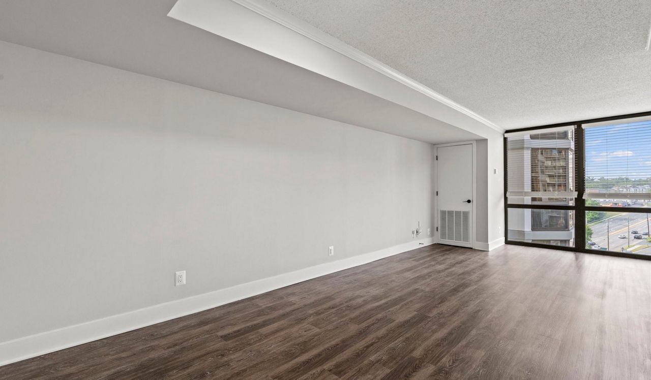 Huntington Gateway - Alexandria, VA - Bedroom and Living Room