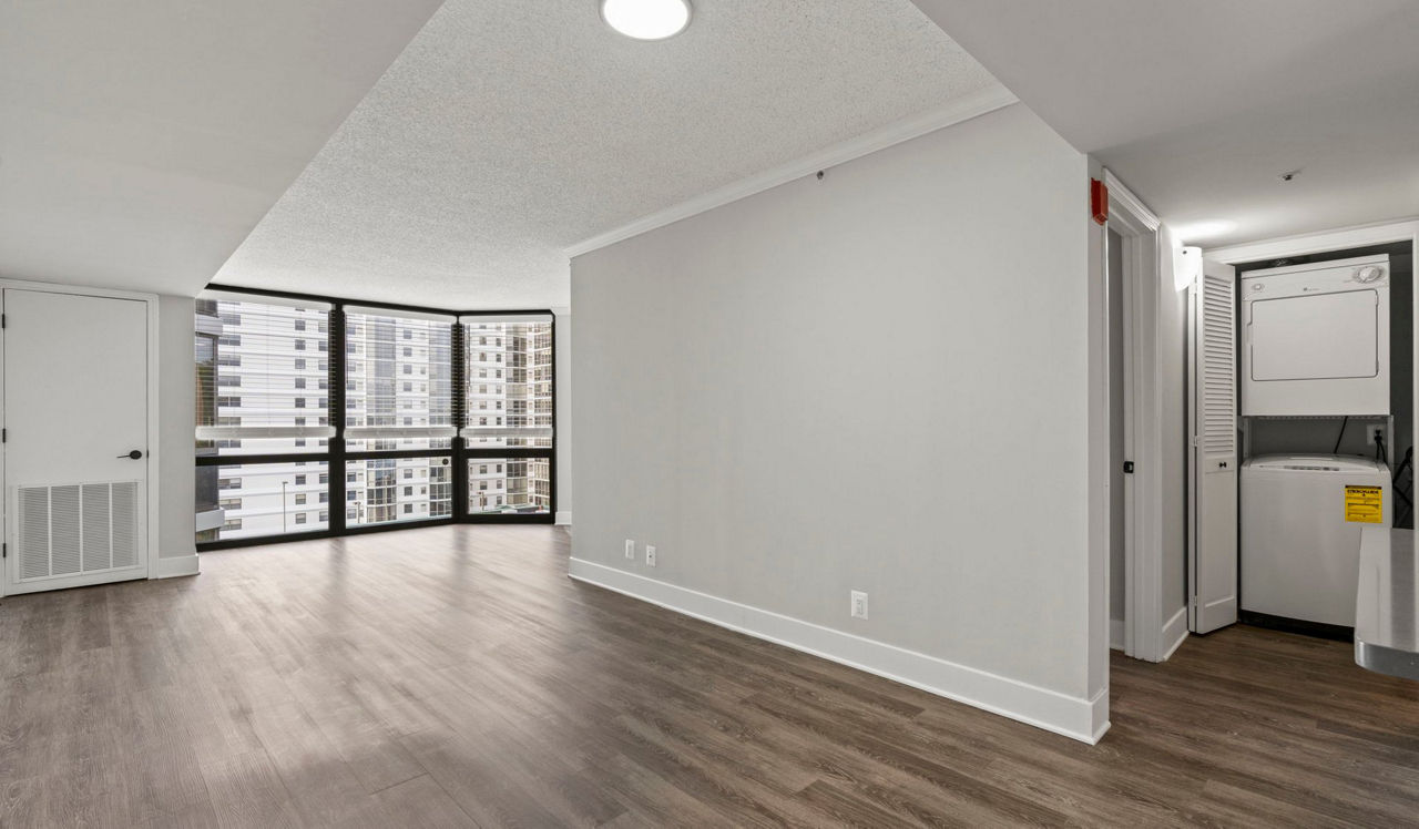 Huntington Gateway - Alexandria, VA - Bedroom and Living Room