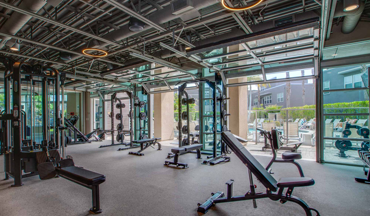 Gym at Lincoln Place (5 of 6)