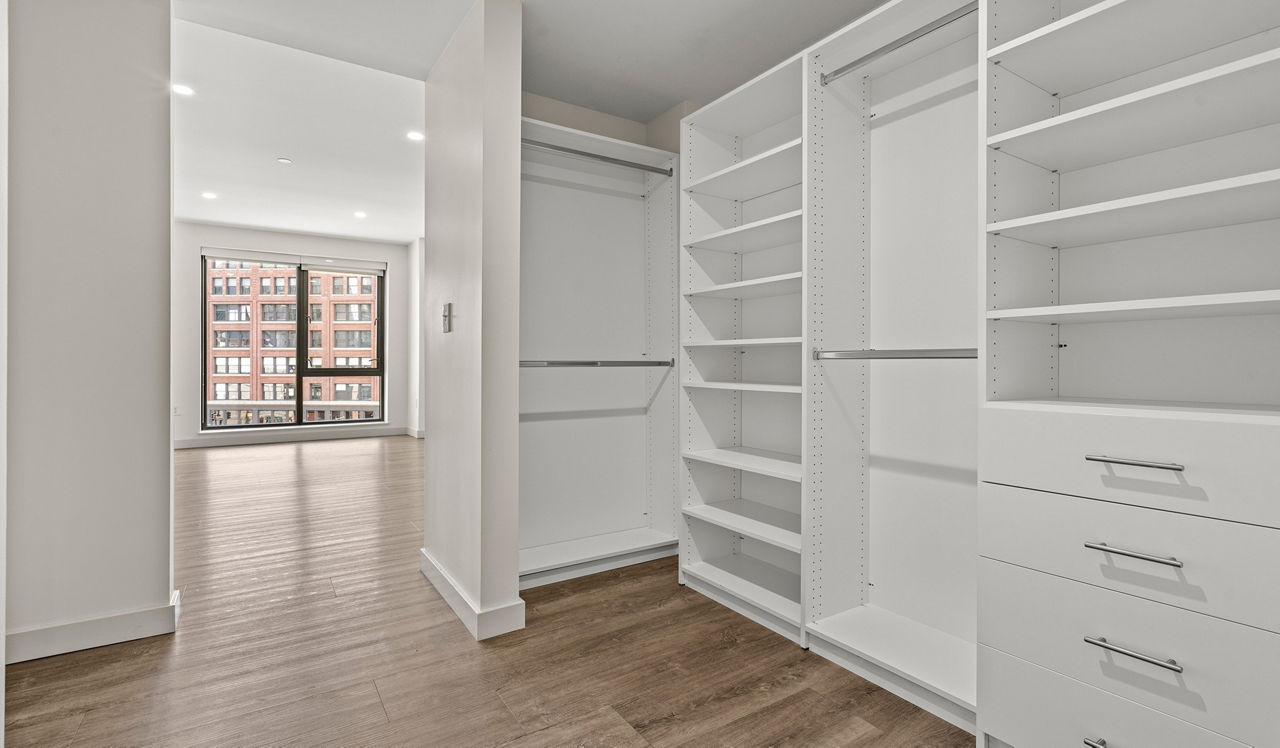 One Canal Apartment Homes - Boston, MA - closet