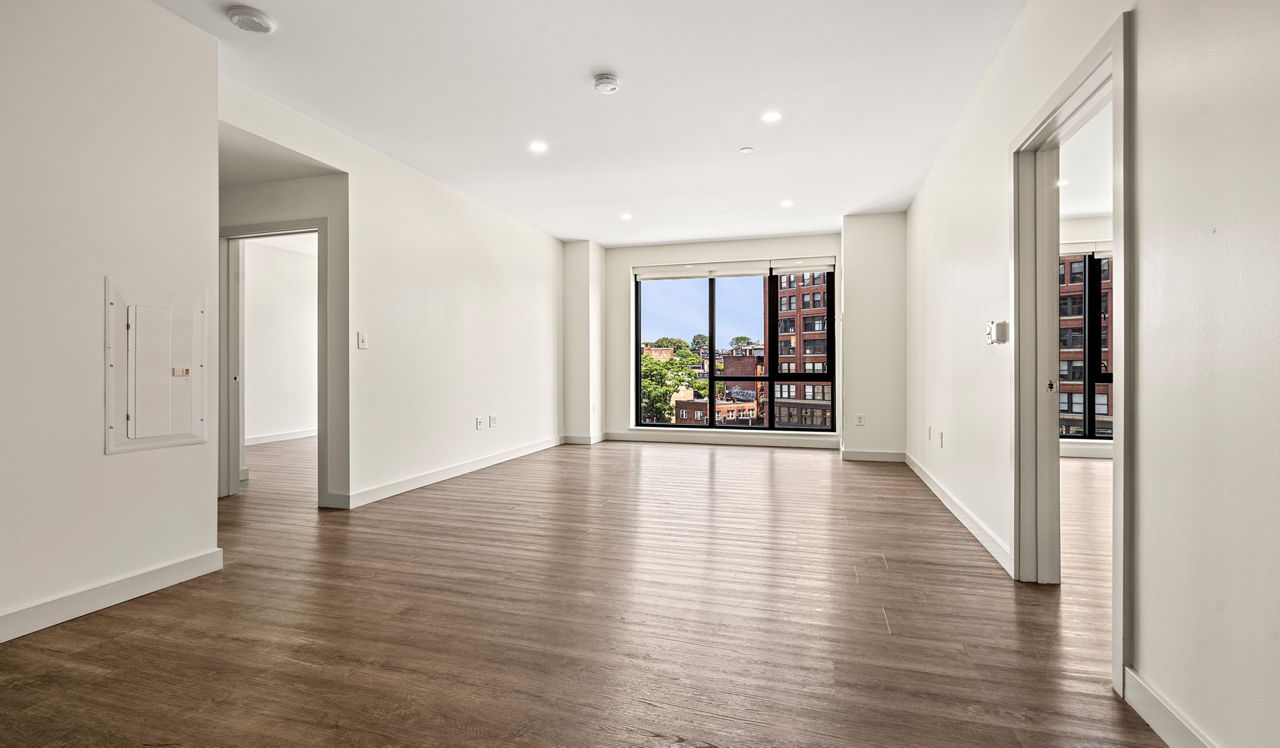 One Canal Apartment Homes - Boston, MA - living room