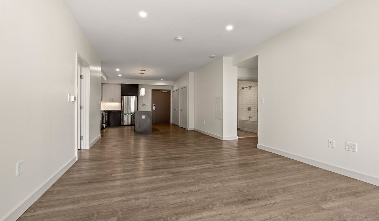 One Canal Apartment Homes - Boston, MA - living room