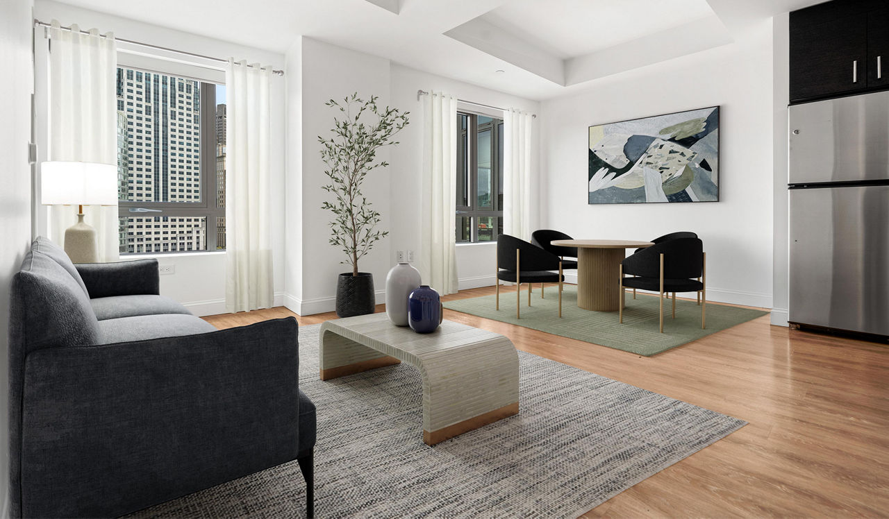 One Greenway - Boston, MA - Living Room
