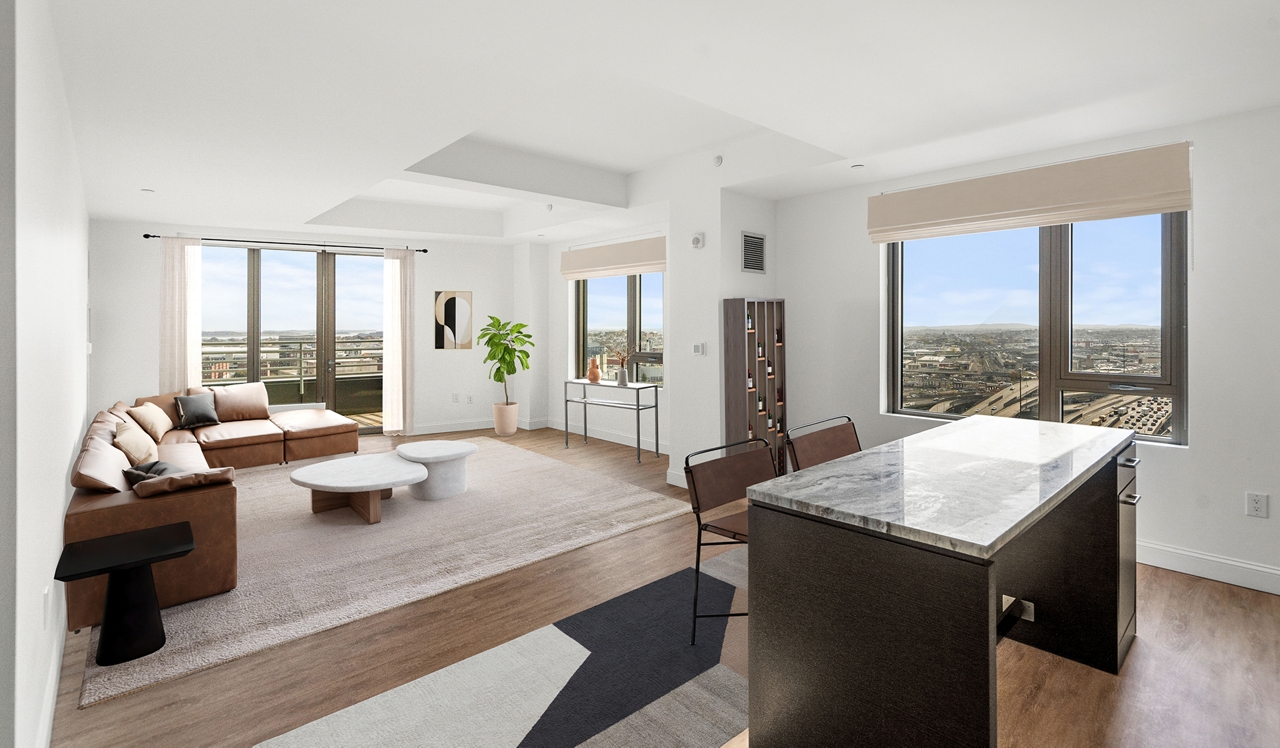 One Greenway - Boston, MA - Interior Living Room