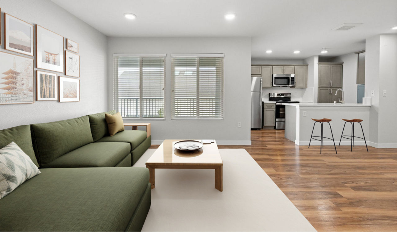 Pacific Bay Vistas - San Bruno, CA - Living Room