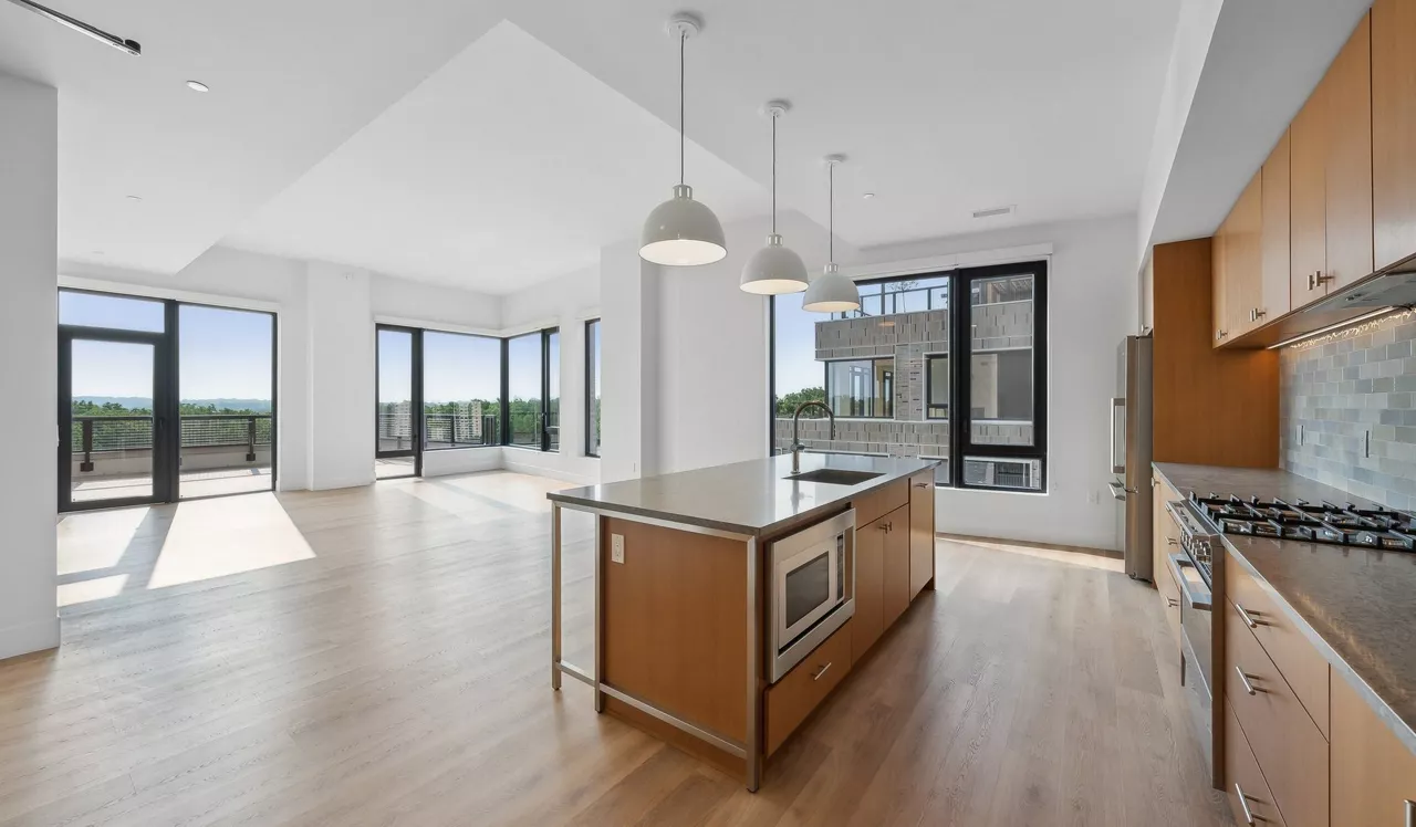 Ravel and Royale - Bethesda, MD - Kitchen and Living Room