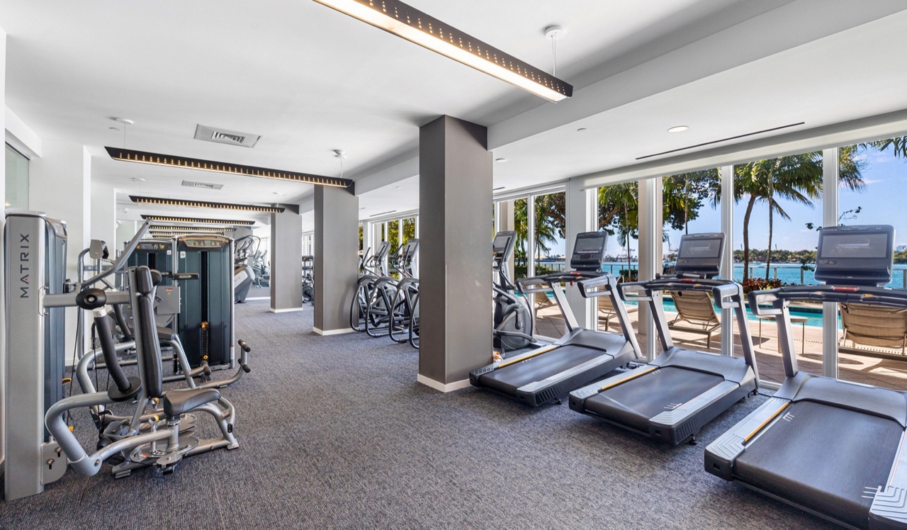 Southgate Towers - Miami, Fl - Gym featuring cardio equipment