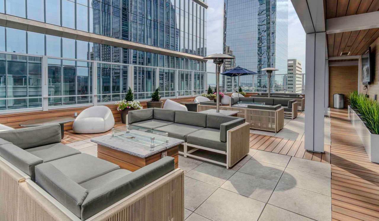 Roof deck at The Sterling Apartment Homes (4 of 6)