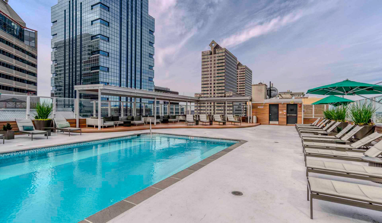 Roof deck at The Sterling Apartment Homes (5 of 6)