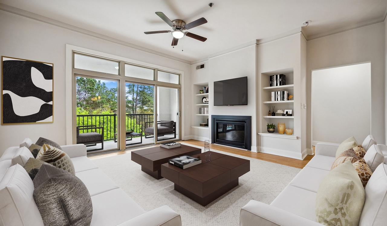 Tremont Apartments - Buckhead, Atlanta, GA - Living Room