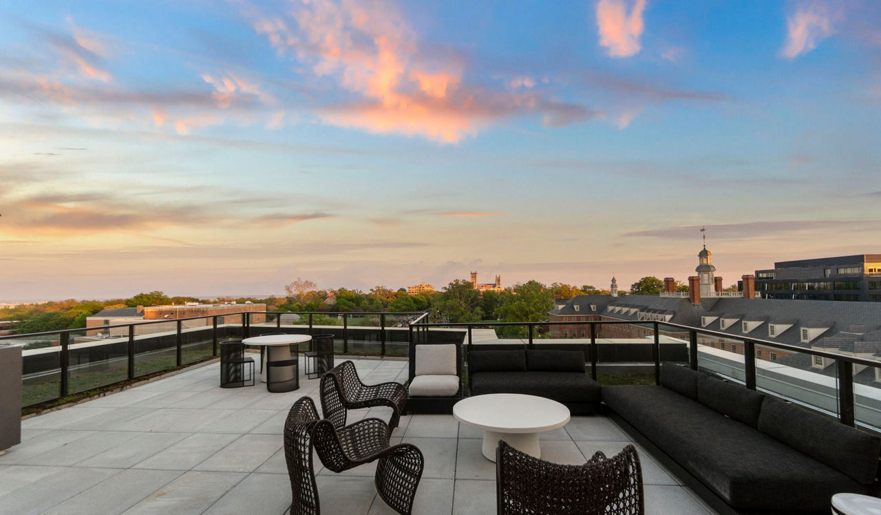 Upton Place - Apartments in Washington DC - Rooftop terrace