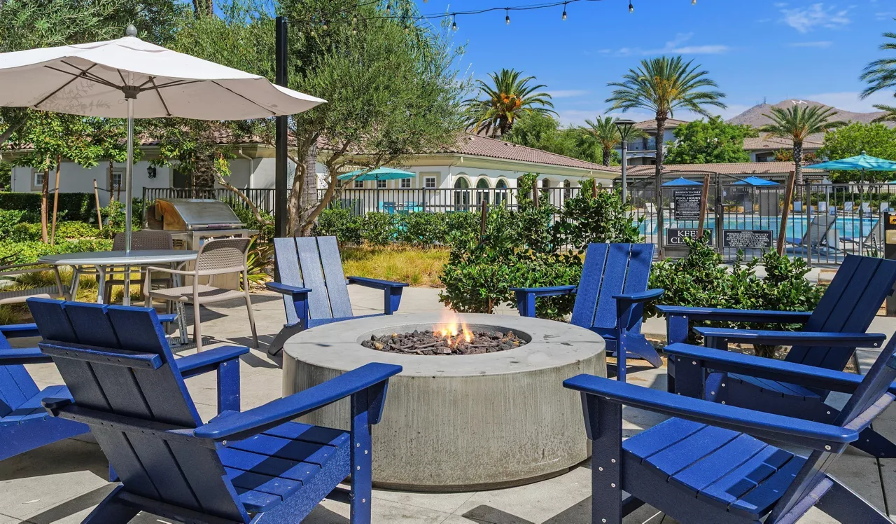 Villas at Towngate - Moreno Valley - fire pit