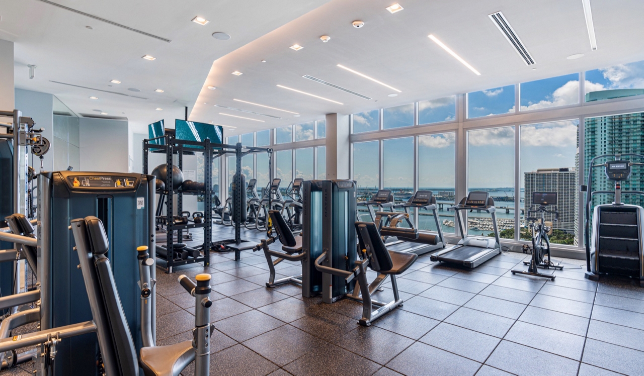 The Watermarc at Biscayne Bay - Miami, FL - gym