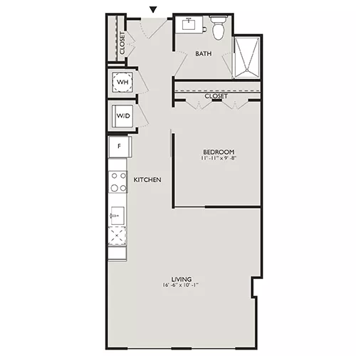 Upton Place - Washington, D.C. - Floor Plan Diagram
