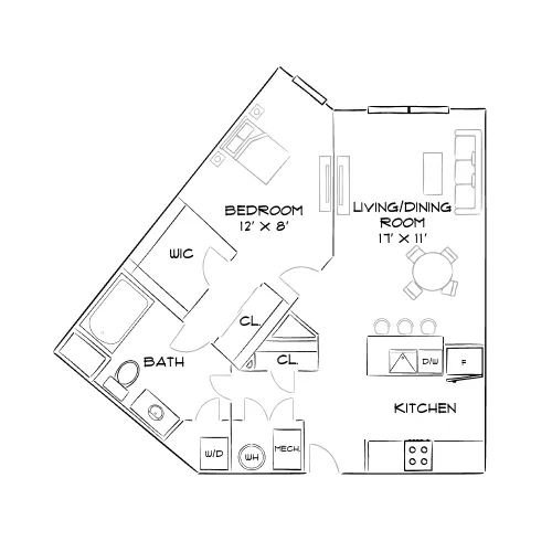 The Chase at Overlook Ridge - Revere, MA - Floor Plan Diagram