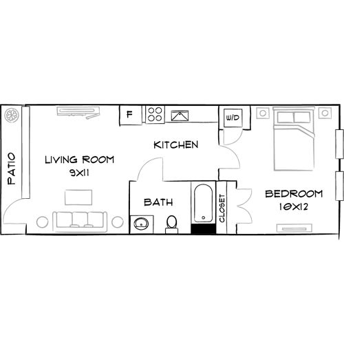 2D Diagram Furnished