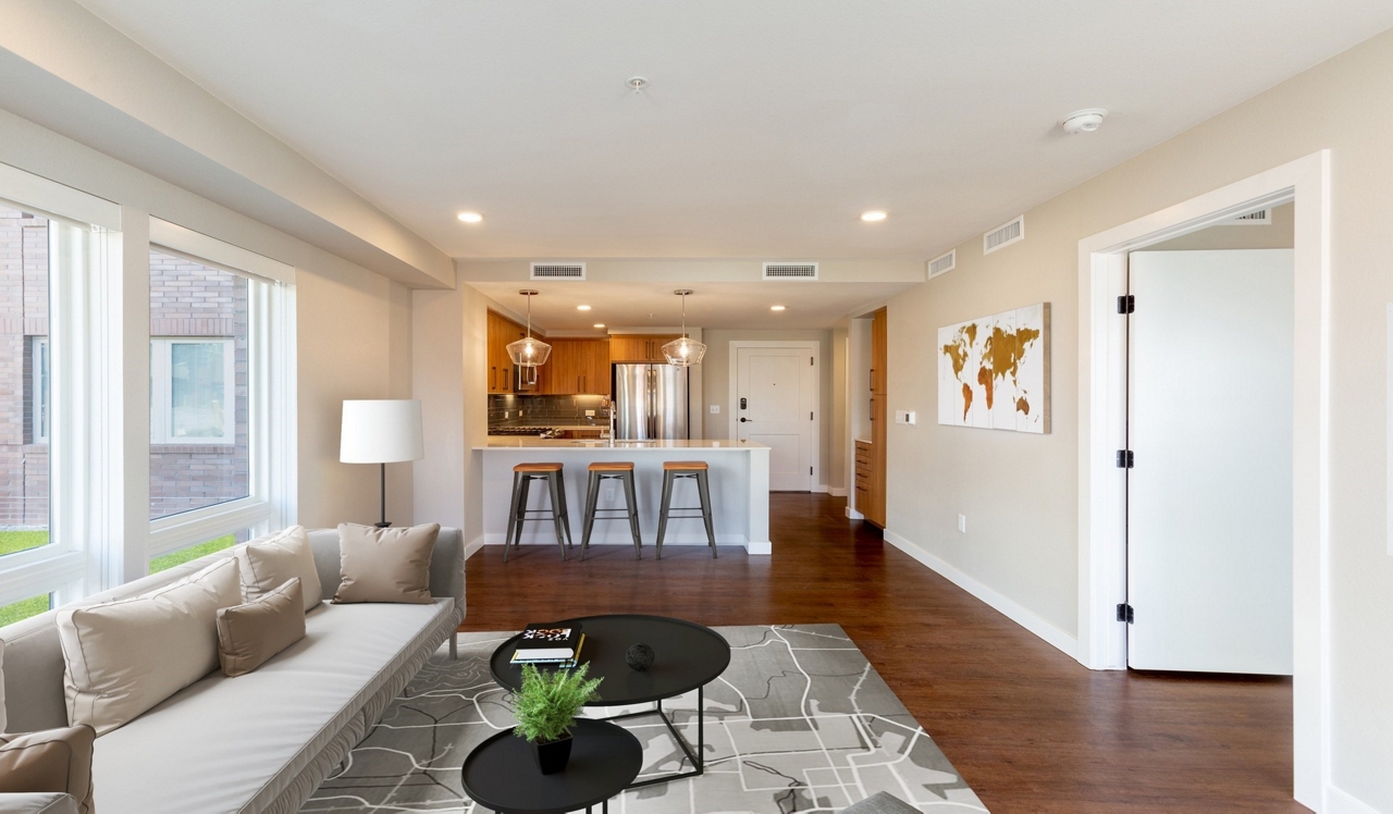 Parc Mosaic Apartment Homes - Boulder, CO - Interior Living Room