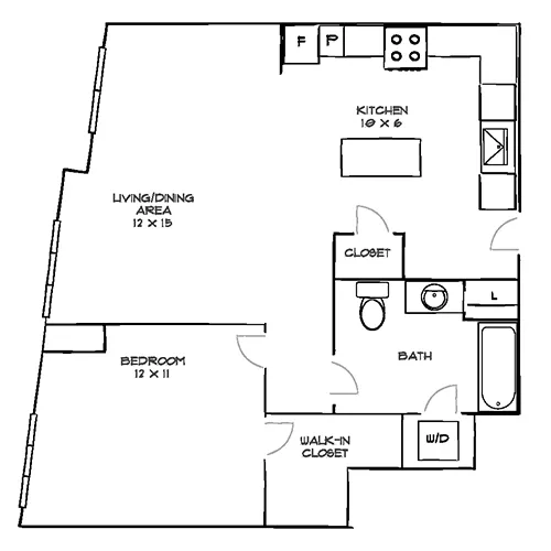 One Greenway - Boston, MA - Floor Plan Diagram