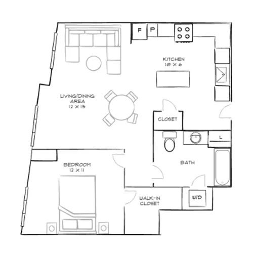 One Greenway - Boston, MA - Floor Plan Diagram