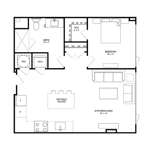 Ravel and Royale - Bethesda, MD - Floor Plan Diagram