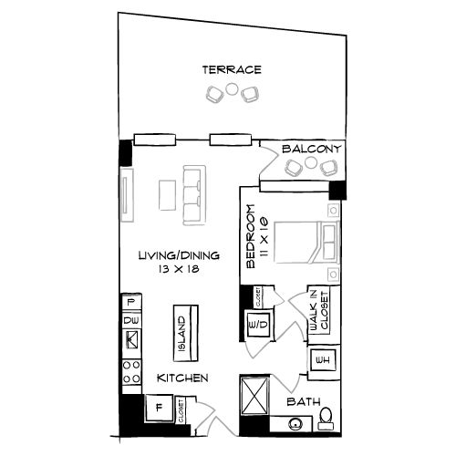2D Diagram Furnished