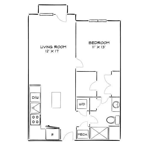 Solea at Miami Lakes - Hialeah, FL - Floor Plan Diagram