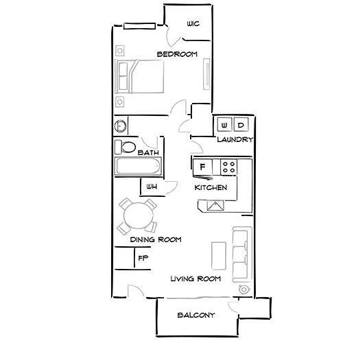 2D Diagram Furnished