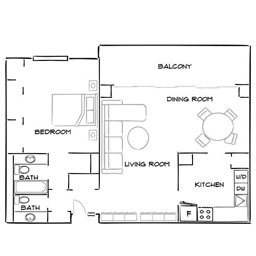 2D Diagram Furnished