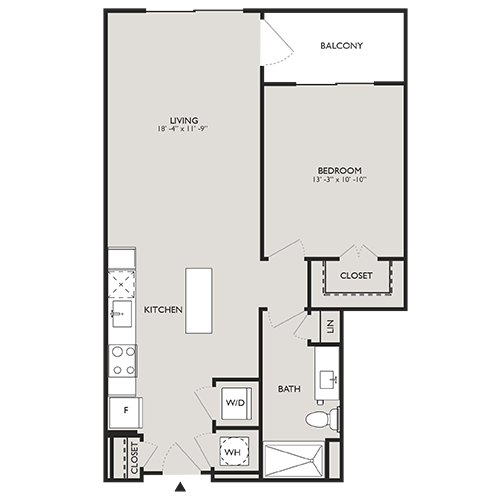 Upton Place - Washington, D.C. - Floor Plan Diagram