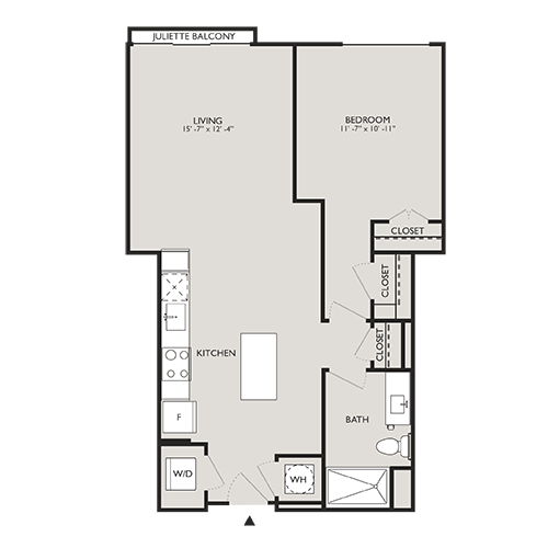 Upton Place - Washington, D.C. - Floor Plan Diagram