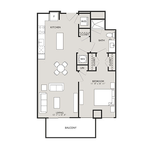 Upton Place - Washington, D.C. - Floor Plan Diagram