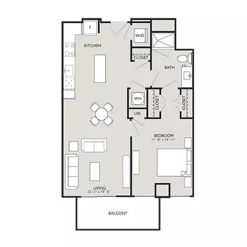 Upton Place - Washington, D.C. - Floor Plan Diagram