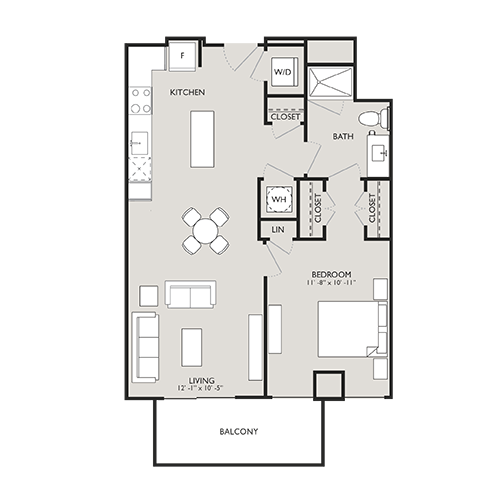 Upton Place - Washington, D.C. - Floor Plan Diagram