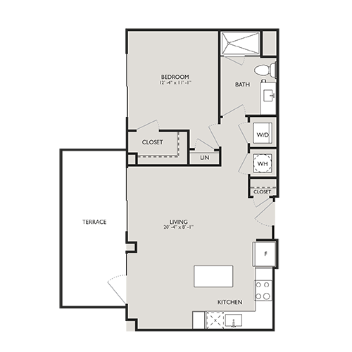 Upton Place - Washington, D.C. - Floor Plan Diagram