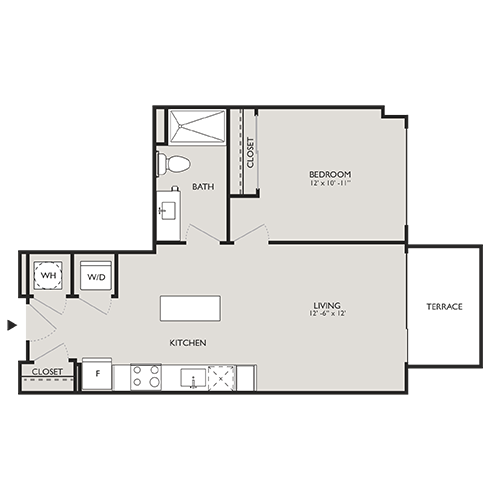 Upton Place - Washington, D.C. - Floor Plan Diagram