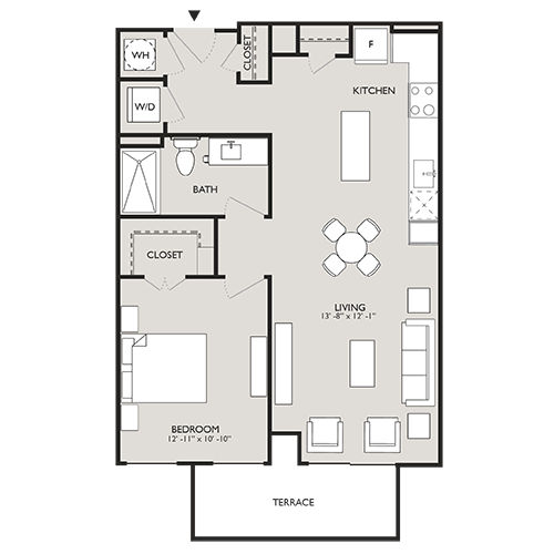 Upton Place - Washington, D.C. - Floor Plan Diagram