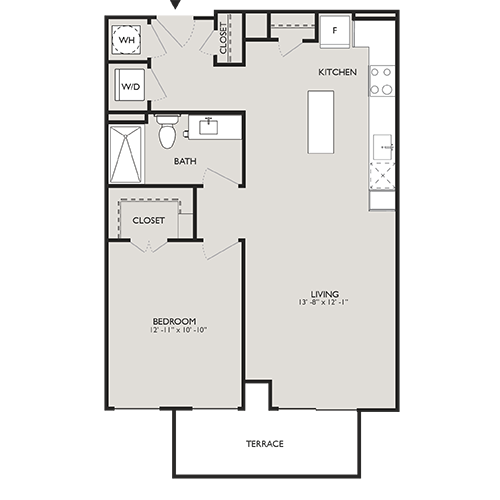 Upton Place - Washington, D.C. - Floor Plan Diagram