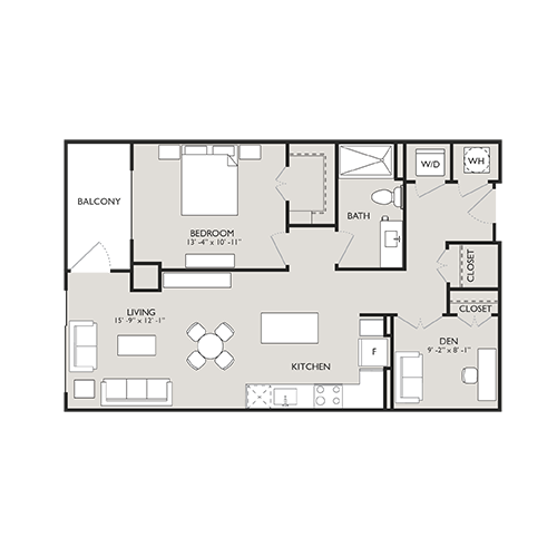 Upton Place - Washington, D.C. - Floor Plan Diagram