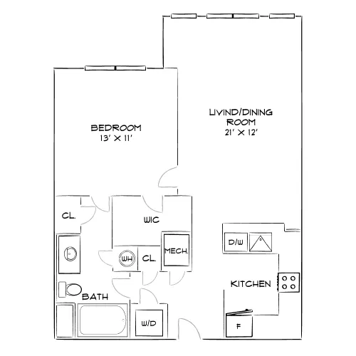 The Chase at Overlook Ridge - Revere, MA - Floor Plan Diagram