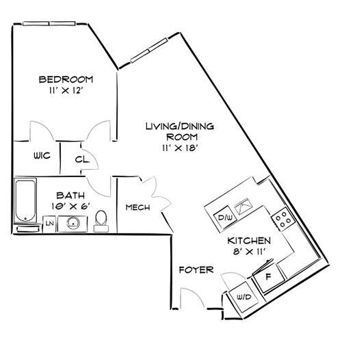 The Chase at Overlook Ridge - Revere, MA - Floor Plan Diagram