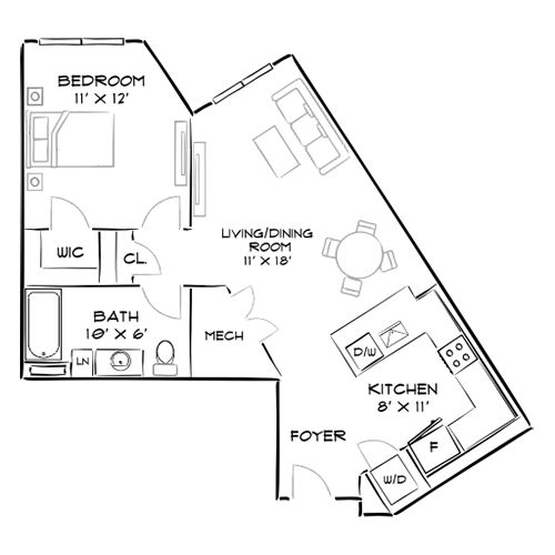The Chase at Overlook Ridge - Revere, MA - Floor Plan Diagram