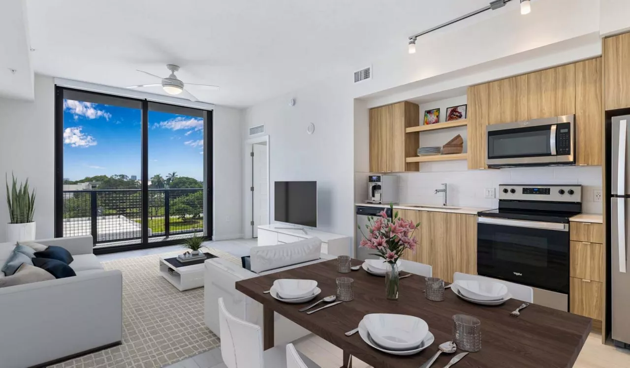 The District at Flagler Village - Fort Lauderdale, FL – Interior Kitchen