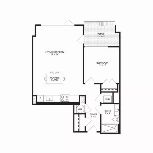 Ravel and Royale - Bethesda, MD - Floor Plan Diagram