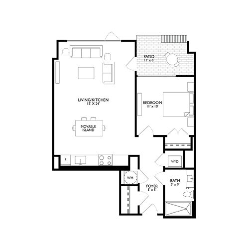 2D Diagram Furnished