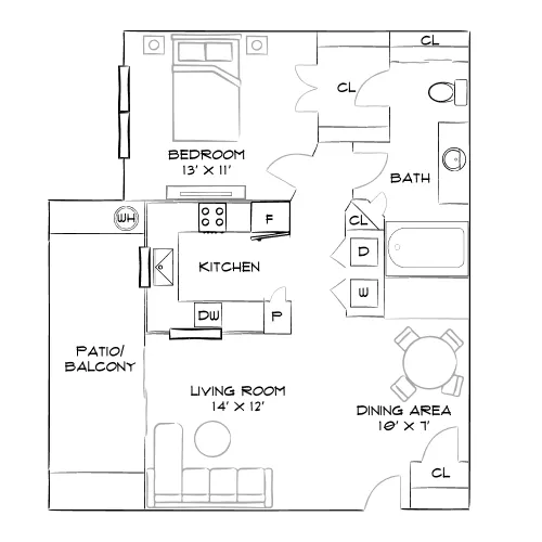 Haven 124 at Eastlake Station - Northglenn, CO - Diagram